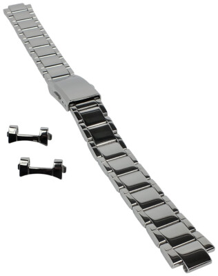 Casio Armband | Uhrenarmband Edelstahl Band Silberfarben für Collection LTP-1300