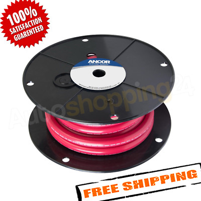 Ancor Red 2 AWG Tinned Copper Battery Wire - 400' main image 1