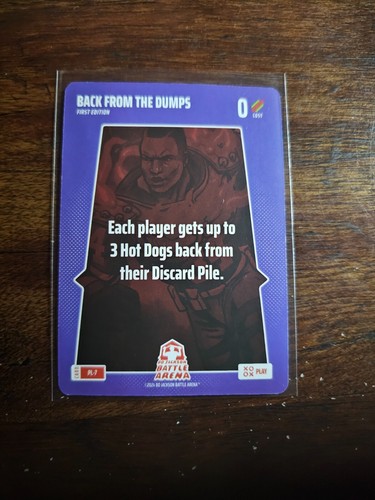 2024 Bo Jackson Battle Arena First Edition Play SSP #PL-7 Back From The Dumps