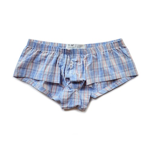 Shorts cheeky men's cotton underwear with pouch - 9 colors available