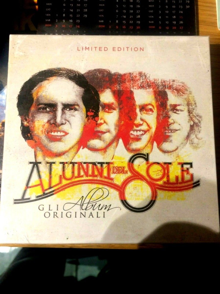 ALUNNI DEL SOLE 10CD GLI ALBUM 〜 新品未開封 GLI ALUNNI DEL SOLE RACCOLTA DI SUCCESSI - メルカリ