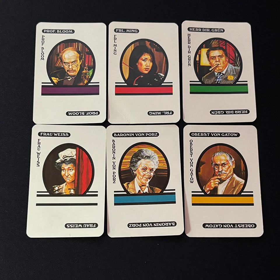 Cluedo Brettspiel Unvollständig 1987 Parker Familien Detektiv Krimi Spiel rar - Bild 4 von 4
