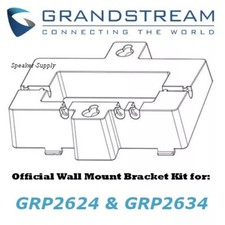 Grandstream Official Wall Mount Mounting Kit for GRP2624  GRP2634