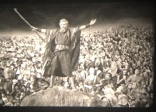   The Ten Commandments   1956 Super 8mm Film, Charlton Heston, Parting The Sea