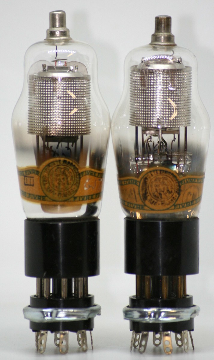 tube 6j7g mesh fivre 1620 tube 348a tube 6j5 z63 matched pair
