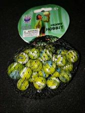 Mega marbles Net 24 plus 1 Collectors Series Henry Hobbit swirl