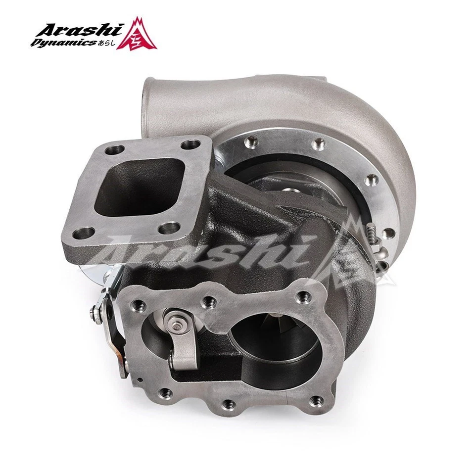 Низкое крепление Arashi Turbo 3 дюйма TD05H 18G для Nissan TD42 Patrol T3 с болтовым креплением высокого расхода - Изображение 4 из 4