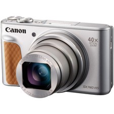 Image of Canon PowerShot SX740 HS Compact Digital Camera Japan Import NEW Silver