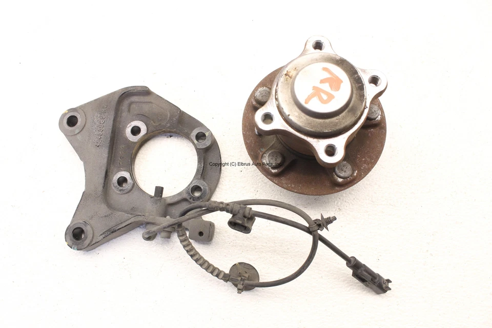 BUICK ENCORE TRACCIÓN DELANTERA 2013 - 2022 COJINETE DE CUBO DE RUEDA TRASERA SOPORTE DE PINZA DE FRENO OEM Foto 3 de 4