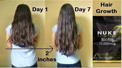 Biotin 10000 Mcg Fast Hair Growth Hair Loss Uk Vitamin For Hair Big Offer 5707725100224 Ebay