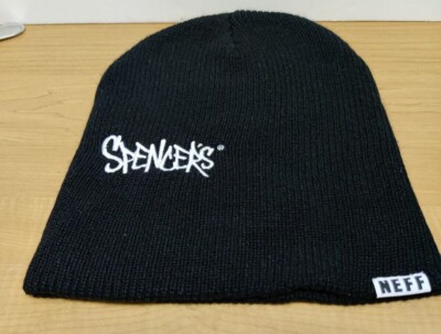 NEFF solid Black Beanie Knit Hat Cap Winter Warm cozy casual