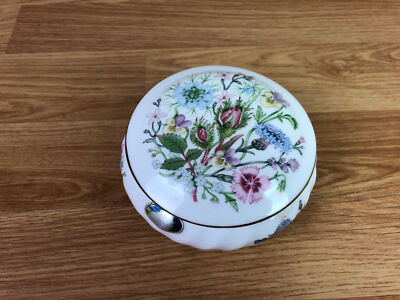 Aynsley Wild Tudor Schmuckschale mit Deckel