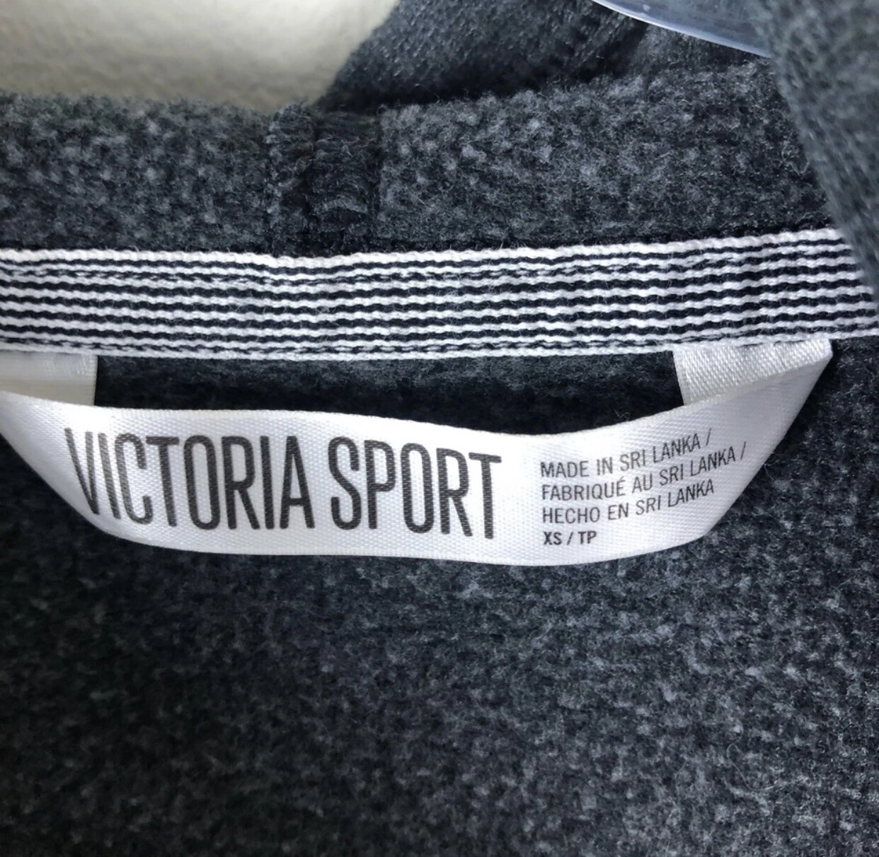 UNDERCOVER Victoria's Secret Felpa con cappuccio grigia leggera XS