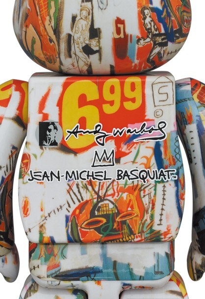 BE@RBRICK 400% Andy Warhol × JEAN-MICHEL BASQUIAT #4 MEDICOM BE@RBRICK 400% Andy Warhol × JEAN-MICHEL BASQUIAT #4 MEDICOM