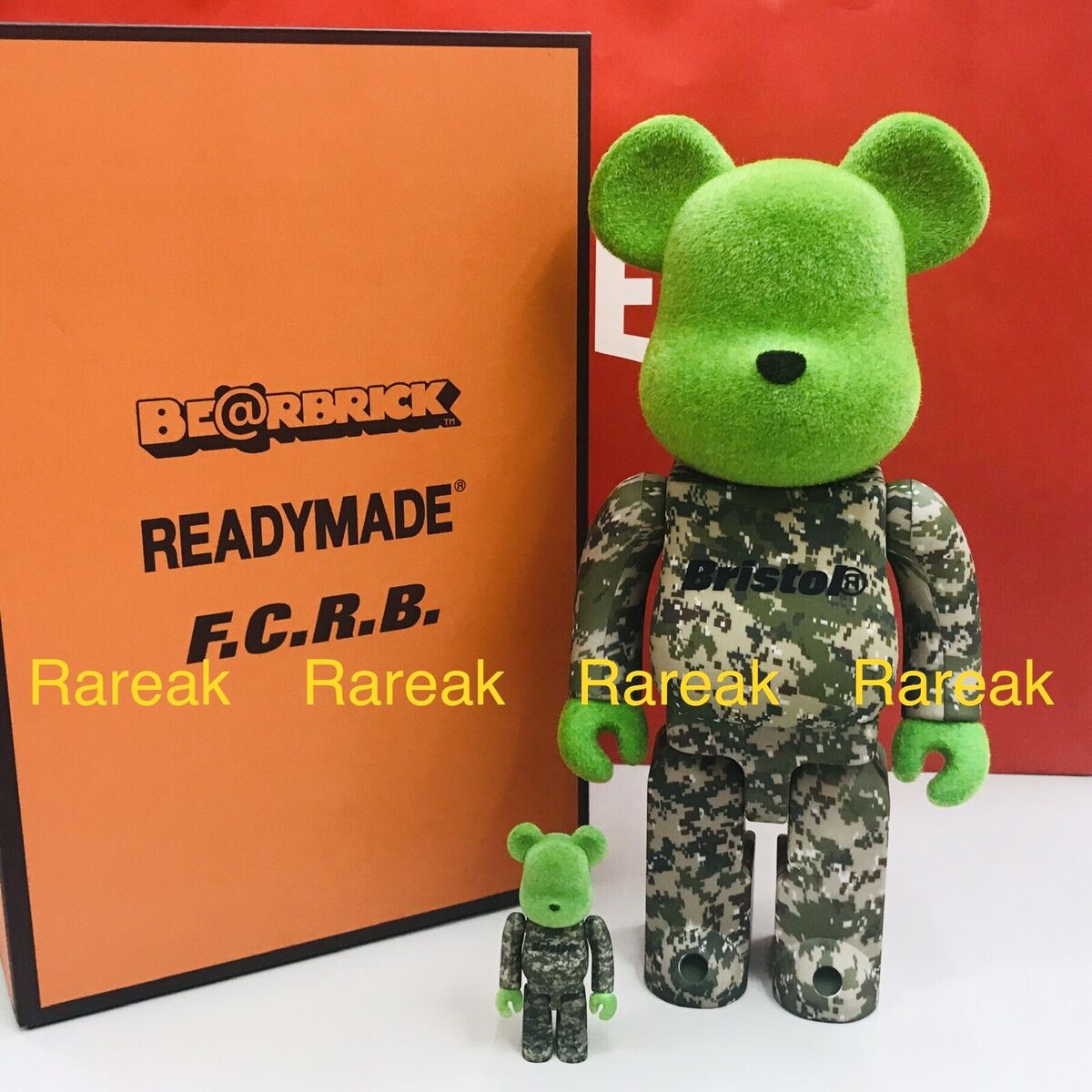 F.C.R.B x READYMADE 100% 400% ベアブリック