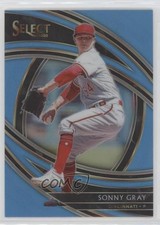 2020 Panini Select Premier Carolina Blue Prizm 14/35 Sonny Gray #111 g1d