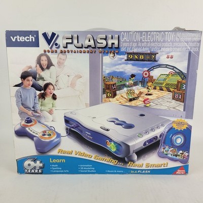 VTech V.Flash Home Education System Game 80-70000 Ages 6+. New
