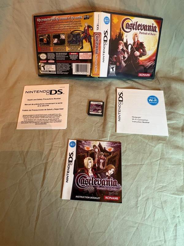 Castlevania: Portrait of Ruin 2006 Nintendo DS CIB Complete Video Game Tested