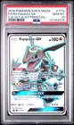2018 Pokemon SM Celestial Storm Premium Collection #177a FA Rayquaza GX PSA 10