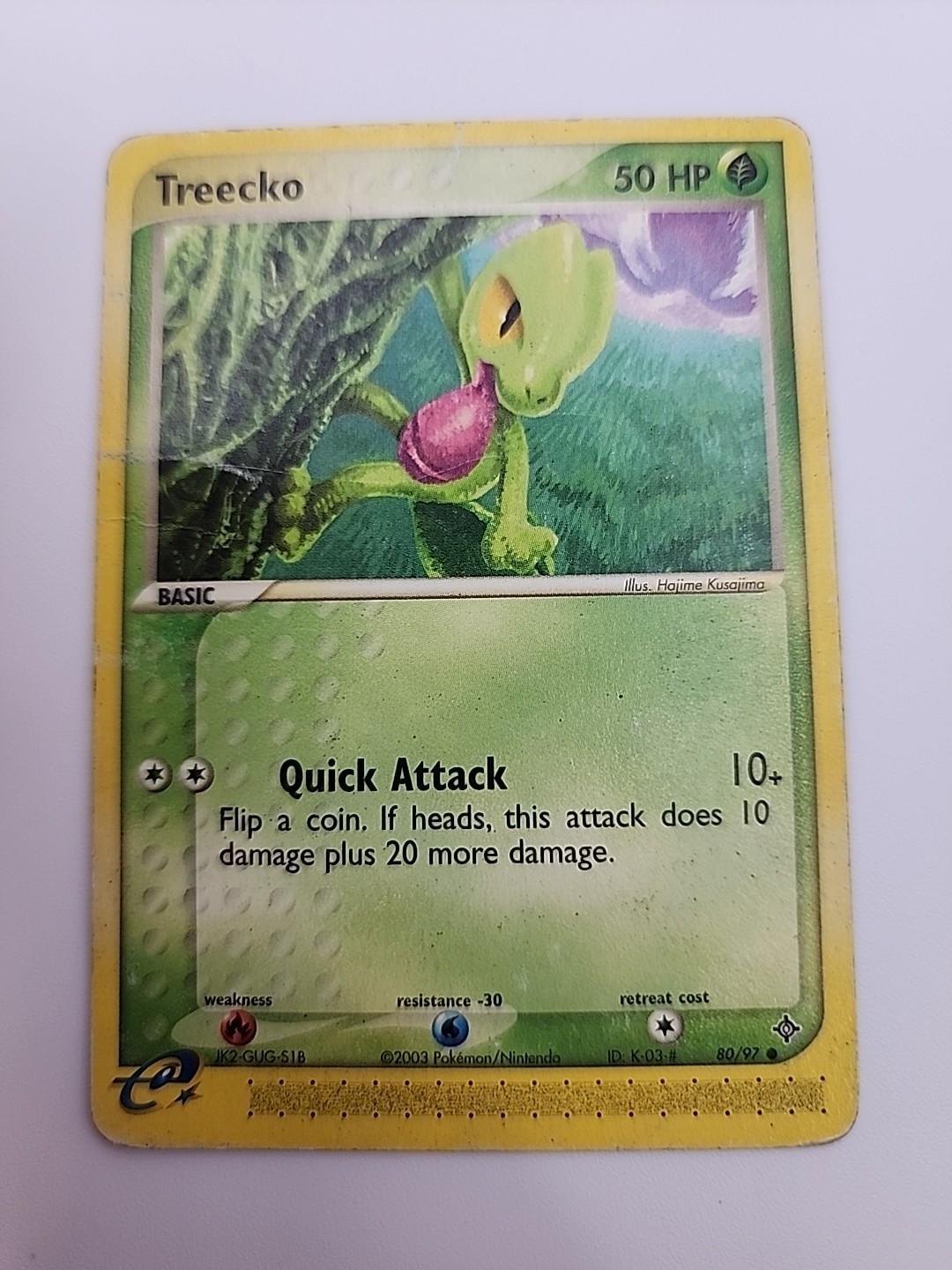 Treecko - ex Dragon Common 80/97 2003 Pokemon