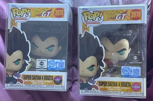 Funko Pop 2078 Super Saiyan 4 Vegeta Chalice (PR) Chase & Regular w/ protector