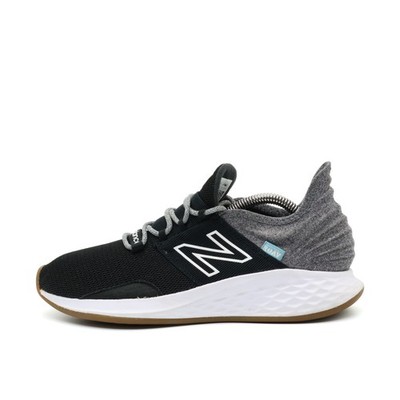 New Balance Damen PTSRJ3814 Schnürschuhe Schwarz-Grau Textil Foam Sneaker EU 39