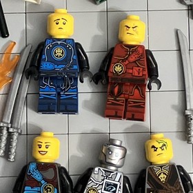 LEGO NINJAGO The Hands of Time Minifig Zane 70624 Lot Of 7 E9 9