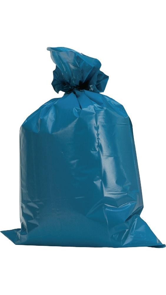 Kunststoffsack 120  LD-PE blau 60  b700xl1100
