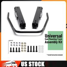 NEW Seat Slider Heavy Duty Seat Mounting Track Assembly Kit Fits for NRG Sparco