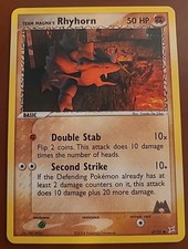 Team Magma's Rhyhorn 67/95 Team Magma vs Team Aqua Regular on eBay