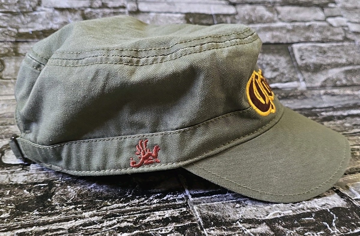 Vtg Y2K Corona Extra Cadet Style Hat Adult Green Cap Strapback