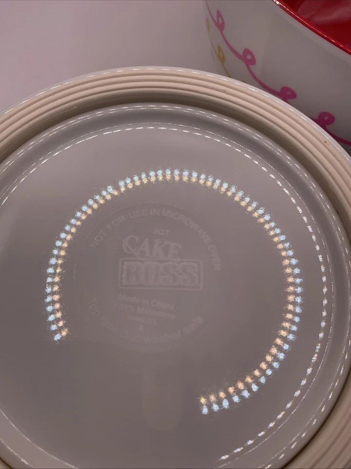 Juego de 3 cuencos mezcladores de melamina Cake Boss Foto 4 de 4