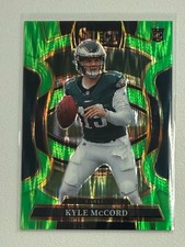 2025 Panini Select Football Kyle McCord #91 RC Neon Green Shock Prizm /699