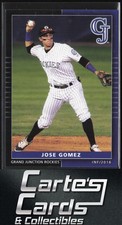 Jose Gomez 2016 Grandstand Grand Junction Rockies #NNO Grand Junction Rockies