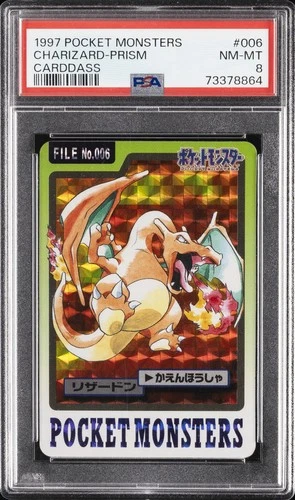Charizard PSA 8