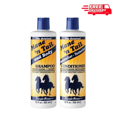 Mane ‘n Tail Original Shampoo & Conditioner 355ml | Hair Care Duo+Free delivery.