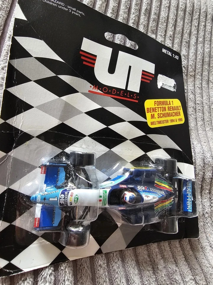 NEU+OVP! Michael Schumacher 1:43 Benetton B195 Weltmeister 1995 Formel 1 Schumi - Bild 3 von 4