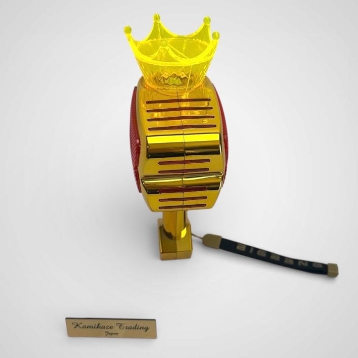BIGBANG Official 10th Anniversary Gold Light Stick with Strap