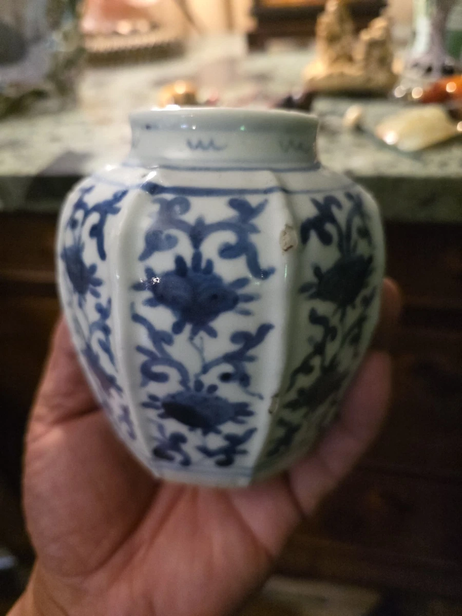 白色中国古董花瓶| eBay