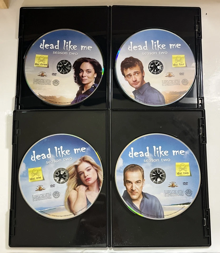 Dead Like Me - Season 2 (DVD, 2008) 4 Discs, Tested & Working! - Image 3 of 3
