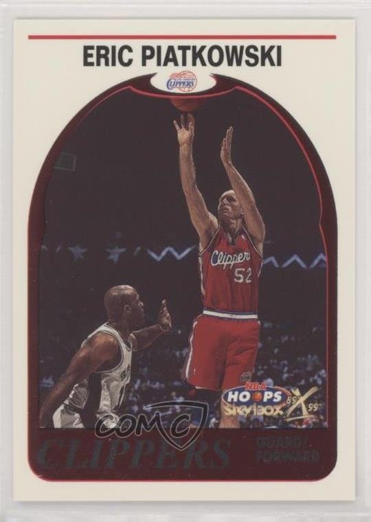 1999-00 Skybox NBA Hoops Decade Hoopla Eric Piatkowski #83 0q3
