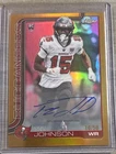 2025 Topps Signature Tez Johnson Red (RAW)