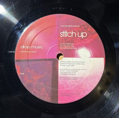INLAND KNIGHTS *  STITCH UP * 12'' EP (2004)  DROP MUSIC DRM035 PLAYS GREAT