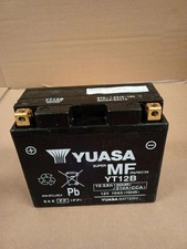 Yuasa YT12B 12V 210 CCA Maintenance Free AGM VRLA Motorbike Battery Black