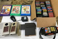 Vintage Intellivision II Console 62 Games TESTED WORKS