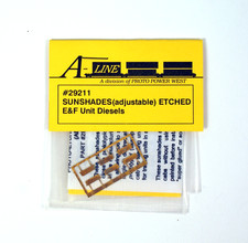 A-Line #29211 Sunshades for E & F Units, Etch...