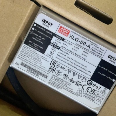 1PCS New Meanwell XLG-50-A 50W switching power supply#QW
