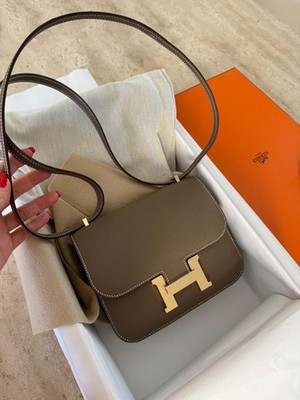Hermes Constance III Mini 18 Etoupe Epsom GHW NEW BNIB Full Set Paris 2026