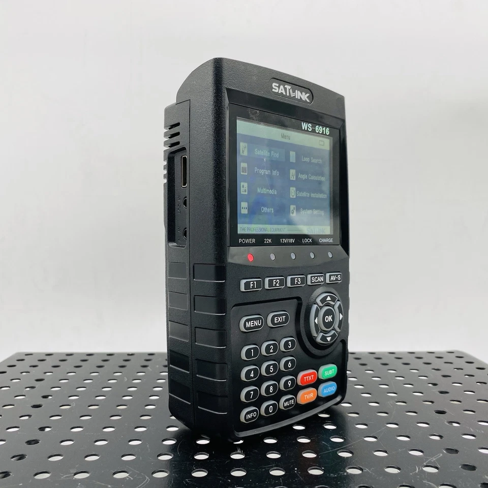 Satlink WS-6916 Satfinder DVB-S2 Digital Satellite Finder Meter MPEG - Image 2 of 4