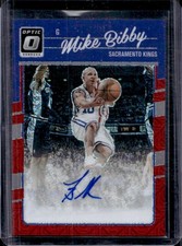 2023-24 Donruss Optic Mike Bibby Retro Series Signatures Choice Auto #RSS-BIB